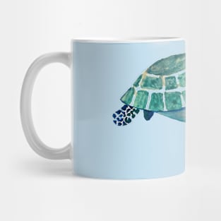 Cute pretty watercolor sea turtle Mug